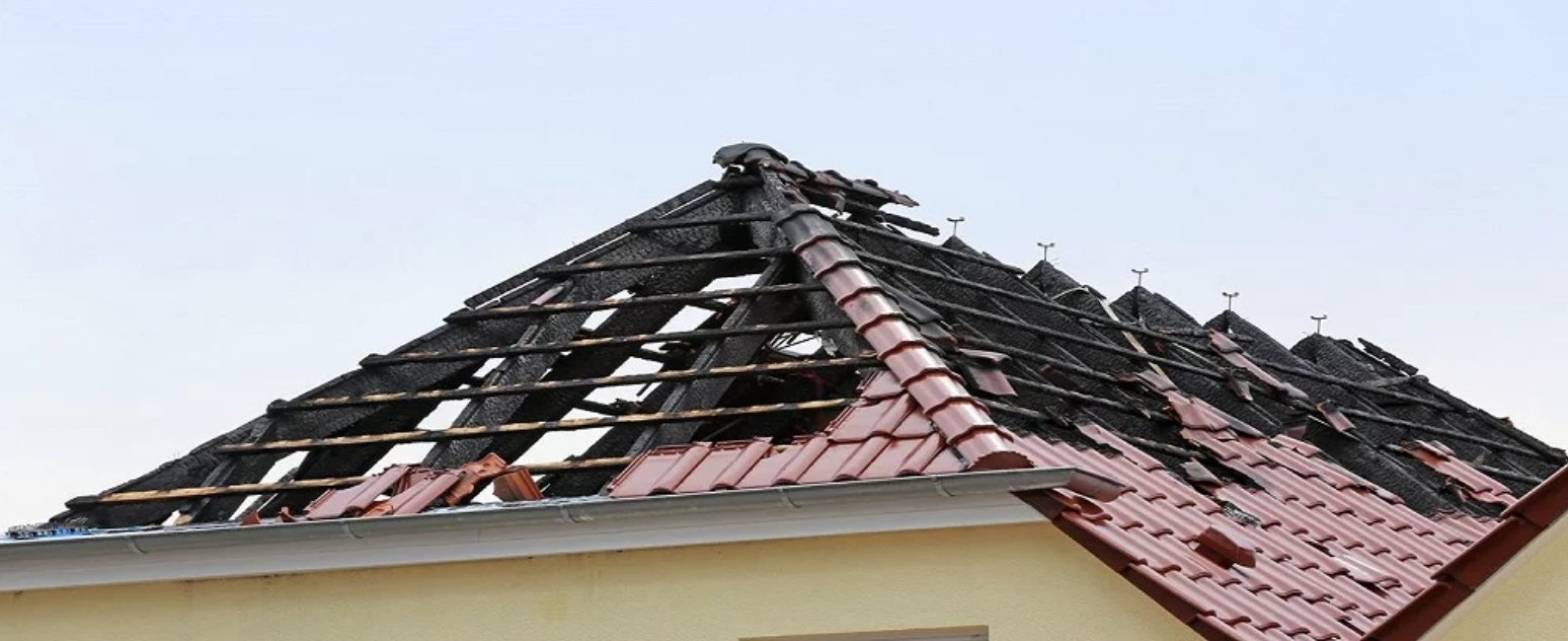 Innenraum nach Wohnungsbrand